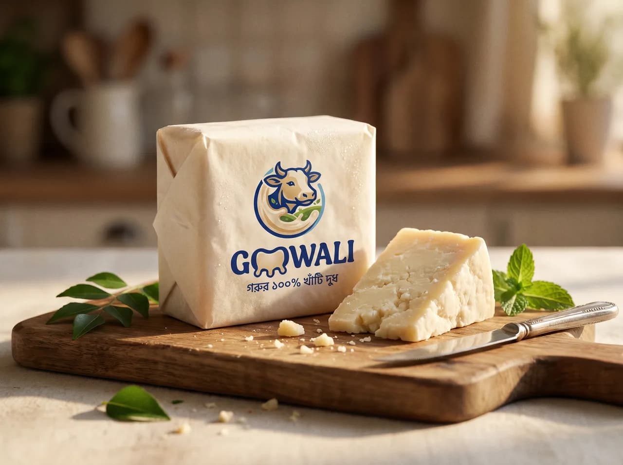 GOOWALI cheese block and wedge