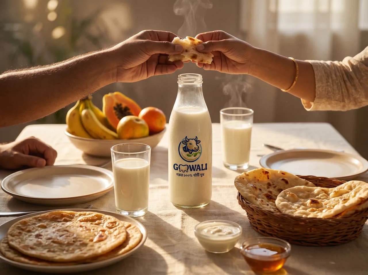 A table served with GOOWALI
