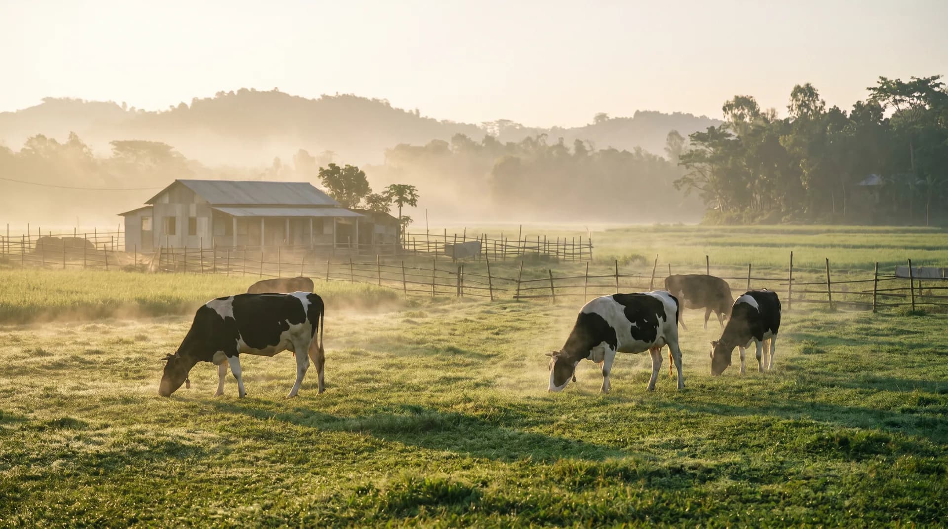 GOOWALI farm at morning