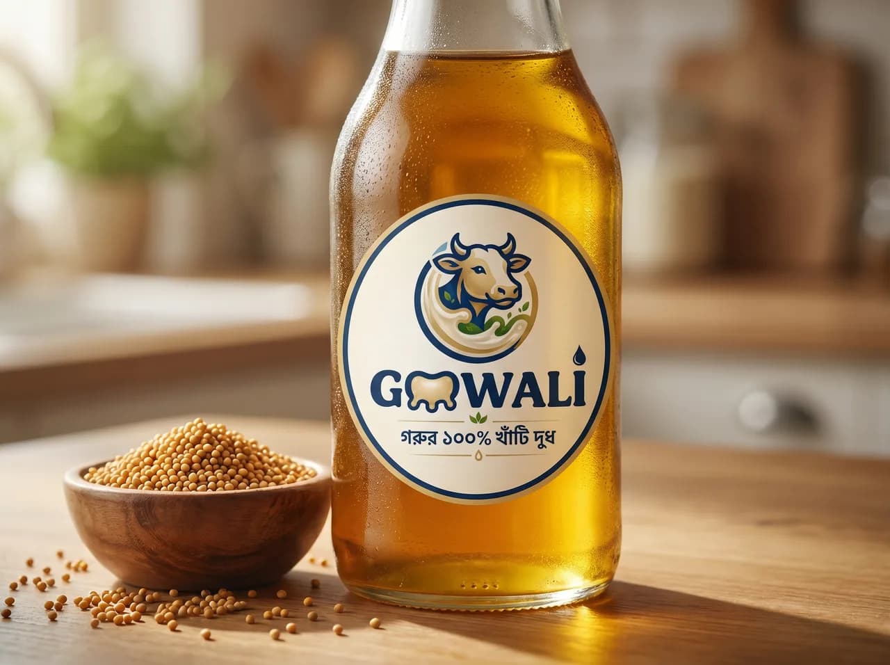 Cooking with cold-pressed mustard oil